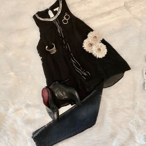 Jennifer Lopez Rhinestone Embellished Skinny Jeans